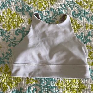 Lululemon Athletica Energy High-Neck Longline Ribbed Bra size 10
